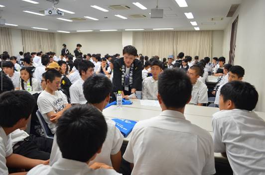 在学生との懇談会