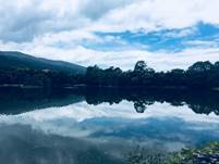 大学内のアンケーオという貯水池です。