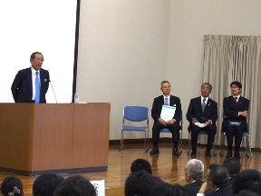 2日目: 福地氏、大橋氏、中村氏、田上氏によるスピーチ