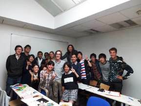EBSの学部生と一緒に