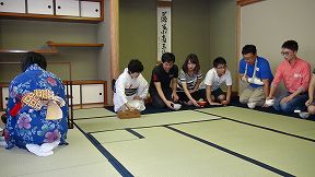 茶会とお茶点ての体験